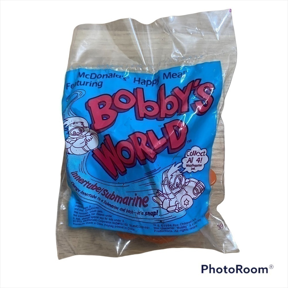 Bobby’s World Vintage Toy NWT McDonald’s Submarine